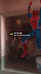 Preview for a Spotlight video that uses the Chilling Spiderman Lens