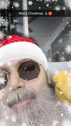 Preview for a Spotlight video that uses the Santa Claus 2023 Lens