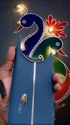 Preview for a Spotlight video that uses the Peacock Rangoli Lens