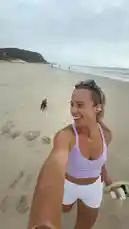 A day-in-the-life look at professional athlete Bree Rizzo's week, showcasing her fitness routine, home life, work-from-home setup, and moments with her dog. by @breemasters with breemasters by Contains: Trendsetter - Connor Price