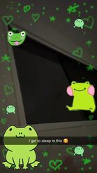 Preview for a Spotlight video that uses the frog cutie friends Lens