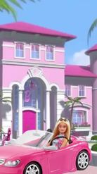 Preview for a Spotlight video that uses the Barbie Travel Lens