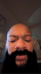 Preview for a Spotlight video that uses the beard Lens