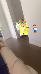 Preview for a Spotlight video that uses the Bowser dancin Lens