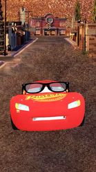 Preview for a Spotlight video that uses the lightning mcqueen Lens
