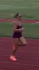 Watch professional athlete Bree Rizzo demonstrate her track training regimen. This session includes dynamic warm-ups, sprint drills, and conditioning runs on the red track. See her perform high-knee sprints, lateral movements, and explosive starts, showcasing the dedication behind elite athletic performance. by @breemasters with original sound