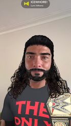 Preview for a Spotlight video that uses the WWE Roman Reigns Lens