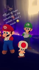 Preview for a Spotlight video that uses the Mario Luigi Toad Lens
