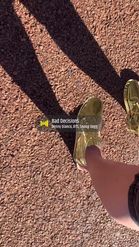 Preview for a Spotlight video that uses the Gold Shoes Lens