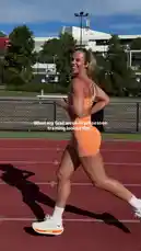 Follow professional athlete Bree Rizzo through her intense first week of preseason training. The vlog-style compilation shows her daily routine, including track workouts, gym strength sessions, and recovery, offering a glimpse into the life of a dedicated athlete. by @breemasters with breemasters by Original Sound
