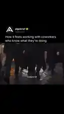 A group of men in vintage attire, including flat caps and overcoats, walk together in a determined and unified manner. The scene evokes a sense of purpose and competence, perfectly illustrating the feeling of being part of a team where everyone is skilled and knows their role. by @jackdonnovan with Original Sound by jackdonnovan