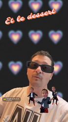 Preview for a Spotlight video that uses the aura heart Lens