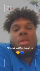 Preview for a Spotlight video that uses the Stand with Ukraine 🇺🇦 Lens