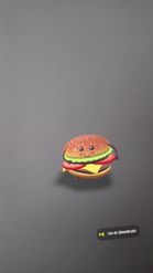 Preview for a Spotlight video that uses the Dancing Burger Lens