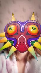 Preview for a Spotlight video that uses the Majora s Mask Lens