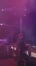 Experience the electrifying energy of Tiesto performing his iconic 'Faded' set at the massive Faded in the Park festival. This behind-the-scenes look captures the legendary DJ commanding a colossal crowd under a vibrant night sky, showcasing the scale and excitement of a world-class electronic music event. by @tiesto with Original Sound by tiesto