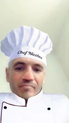 Preview for a Spotlight video that uses the Funny Chef Lens