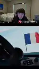 A young man, identified as Oatley, watches a dramatic and suspenseful car scene unfold on his screen. He reacts with visible surprise and excitement as the clip reveals a person who looks remarkably like him inside a red sports car. The tension builds until a 'TIME'S UP!' graphic appears, confirming the twist. This intense moment of recognition and reaction is perfect for fans of prank videos, celebrity lookalikes, and unexpected reveals. by @oatleyfn with Original Sound by oatleyfn