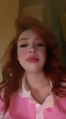 A young woman with vibrant orange hair and a pink shirt performs a dance move to a trending Turkish pop song. This energetic and stylish clip captures a moment of fun and self-expression, perfect for fans of social media dance trends. by @merlinblok3 with Original Sound by Contains: Stars Don't Say Goodbye - Beatrice Kiende