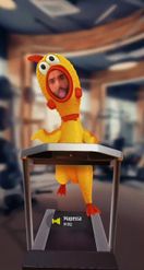 Preview for a Spotlight video that uses the Rubber Chicken Run Lens