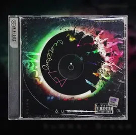 This static image displays the official CD cover art for the new release 'Masa' by music producer AUSTIN SOUND GROUP©, also known as youngLA. The artwork features a vibrant, abstract design centered around a record player needle, with dynamic splashes of neon green, pink, and purple against a dark background. The text 'Masa' is prominently featured, along with the artist's name and a parental advisory label, all presented within a standard jewel case. by @theonlyyoungla with Original Sound by theonlyyoungla