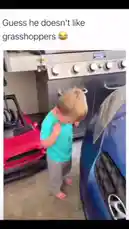 Watch this hilarious moment as a young child discovers a grasshopper on his shirt. His immediate and exaggerated reaction—complete with tears and frantic flailing—is pure, unfiltered toddler comedy. This short clip captures a classic childhood fear in a way that's guaranteed to make you laugh. by @rs4_6h with Original Sound by rs4_6h