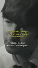 This video explores a series of clever references to The Beatles within an announcement for the England national football team. It features a split-screen format, juxtaposing modern scenes with iconic Beatles imagery. Viewers can spot a 'Abbey Road' parody, 'Yellow Submarine' animation style, and homages to classic album covers like 'A Hard Day's Night' and 'Help!'. The creator analyzes these details, creating a fun and informative piece for fans of both music and football. by @thebeatles with original sound
