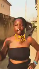 In this vibrant and empowering short clip, Priscy radiates self-love and confidence. She playfully interacts with the camera, showcasing her stylish black strapless top and intricate braided hair against an urban backdrop. With the text 'Good Vibes ON' prominently displayed, she shares a moment of pure joy and positive energy. by @priscy2450 with If I'm Lucky by Jason Derulo