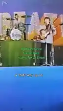 Relive the magic of The Beatles' legendary 1966 concert in Tokyo, marking 60 years since their iconic performance. This clip captures the band in full swing, performing 'Rock and Roll Music' with their signature energy and style. Watch John Lennon lead the vocals and guitar, Paul McCartney on bass, George Harrison on rhythm guitar, and Ringo Starr on drums, all dressed in their classic pinstripe suits against a vibrant stage backdrop. The footage showcases the timeless appeal of their live shows. by @thebeatles with Original Sound by thebeatles