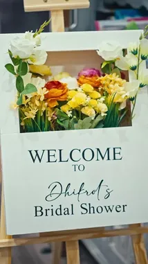 Witness the heartwarming moments at Dhikrot's bridal shower, where friends gather to celebrate her special day. From elegant guests arriving in stylish attire to heartfelt speeches and joyful interactions, the event is filled with love, laughter, and beautiful decorations. by @miji-bello with Original Sound by Contains: This Is - Ella Mai