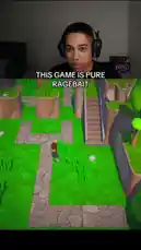 In this intense gaming session, streamer Jayify dives into a new game he describes as 'pure ragebait.' Watch as he navigates a quirky obstacle course, gets stuck behind trees, and finally makes it to a road where a truck runs him over. It's a hilarious and frustrating journey through a bizarre world. by @jayify5 with Original Sound by jayify5