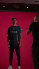 This promotional video announces Manchester United's new 'Fantasy United' digital collectibles challenge. Players receive invitations via WhatsApp to compete head-to-head against other fans in a fantasy battle. The game features player cards like Rashford vs Onana and Shaw vs Dalot, where users can set challenges, track scores live, and win rewards such as trading card packs. by @manutd with Original Sound by manutd