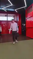 Watch Manchester United players arrive at their training facility, showcasing team camaraderie and pre-session routines. This behind-the-scenes glimpse features athletes walking through modern halls, dressed in official club apparel, carrying gear, and interacting with staff. A candid moment captures a player smiling while wearing headphones, offering a personal touch to the professional atmosphere. by @manutd with Original Sound by manutd