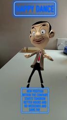 Preview for a Spotlight video that uses the MR Bean dancing Lens