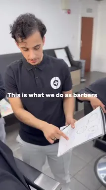 #barber #hair #viral #style #viral #fun #comedy #barbershop #barberlife #edits #likes #spotlight by @sharpzstudio with Original Sound by Contains: KEEP UP - Odetari