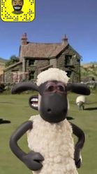 Preview for a Spotlight video that uses the Shaun the Sheep Lens