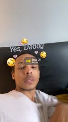 Preview for a Spotlight video that uses the yes daddy Lens