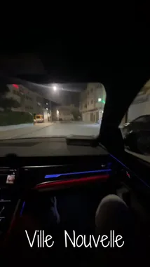 Experience a smooth night-time city drive through the eyes of Omar Berrada. This immersive point-of-view footage captures the journey from inside a modern car, showcasing stylish interior ambient lighting, navigation screens, and urban streets illuminated under streetlights. Perfect for fans of lifestyle vlogs, driving aesthetics, and nighttime ambiance. by @omaber999 with omaber999 by Contains: YAMA - DYSTINCT