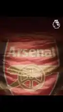 A dramatic reveal of the Premier League trophy set against the iconic Arsenal club crest. This powerful visual celebrates a significant achievement for the football club. by @premierleague with Pop 49 by Commercial Music