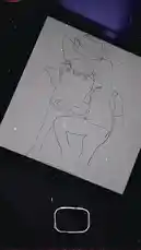 This tutorial shows you how to draw a cartoon character in real-time using line art techniques. See the progression from simple outlines to a finished sketch. by @pack.d with Original Sound by Contains: My Turn - Nines