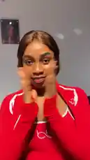 Watch Ebikayla demonstrate a fast and easy transformation using a wig and makeup. This short-form tutorial shows her changing her look from natural to glamorous in seconds, perfect for quick get-ready tips. by @ebikala with ebikala by Contains: Instructions - MythicApex