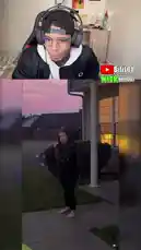 Watch BiLiL's hilarious reaction as he watches a viral clip of a young girl performing a dance challenge on her front lawn at dusk. The moment takes a hilarious turn when the camera cuts to a man with a halo effect, prompting BiLiL to laugh uncontrollably. This is a classic example of trending social media content and spontaneous reactions. by @bilil01 with Original Sound by bilil01