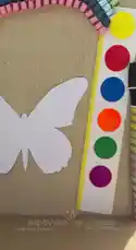 This video shows children at the 'Step by Step' child care center participating in a fun and colorful butterfly-themed art project. They apply handprints with different colored paints onto a large paper butterfly cutout, creating a beautiful collaborative artwork. The video captures the joy of the activity and ends with a group photo of the happy children. by @stepbystepkh with Original Sound by stepbystepkh