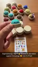 Watch as BigBang Bash unboxes adorable 'Sammie the Dumplings!' surprise toys one by one. See if he can complete his collection of 16 different colored dumplings, including rare two-toned ones! Each collectible toy comes in its own tiny steamer basket and can be used as a keychain. by @bigbangbash_off with Original Sound by bigbangbash_off