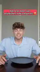 In this hilarious skit, Lewinray plays two characters during a dinner party with a foreign friend. One friend is excited and welcoming, while the other is a huge food lover who can't stop eating. The comedic tension builds as the host tries to impress his guest, but the guest's appetite and the awkward cultural exchange lead to a series of funny moments. Watch until the end for the surprising twist! by @lewinray with Original Sound by lewinray