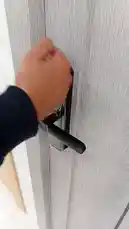 This step-by-step guide shows you how to open a smart door lock without a key using a simple technique. Learn how to bypass the lock mechanism safely and effectively. For more tips and services, contact الهيكل الثابت. by @fixedstructure with Original Sound by fixedstructure