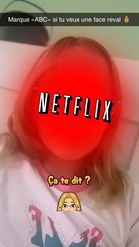 Preview for a Spotlight video that uses the self netflix Lens