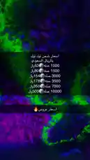 في هذا الفيديو، نعرض أسعار شحن حساب TikTok بعملات مختلفة. يظهر على الشاشة قائمة بأحدث الأسعار لشحن الحسابات بالريال السعودي والاردني، مع عرض المبالغ المطلوبة لكل كمية من الـTikTok Coins. تبدأ الأسعار من 500 وحدة مقابل 1000 ريال سعودي، وتصل إلى 95 وحدة مقابل 10000 ريال سعودي. كما يتم عرض نفس الأسعار بالدولار الأمريكي. التصميم البصري للشاشة يتميز بألوان زاهية ومتحركة، مما يعطي مظهرًا جذابًا للمحتوى. من قِبل @raar9a بالصوت الأصلي