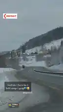 Join Zagvik on a breathtaking journey through a snowy mountain landscape. This immersive point-of-view footage captures a modern truck navigating winding, snow-lined roads under an overcast sky. The serene yet adventurous atmosphere highlights the beauty of winter travel in a remote, forested region. by @zagvik with Siren🌄🤩 by Jolmh