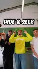 Join Felix and his friends for an epic game of hide and seek inside their school! Watch as they race through classrooms, hallways, and even backstage areas to find the best hiding spots. This fun-filled challenge features a countdown timer, creative hiding spots like under desks and behind lockers, and plenty of suspenseful moments. It's a perfect example of a classic schoolyard game turned into exciting short-form content. by @mehlix with Original Sound by mehlix